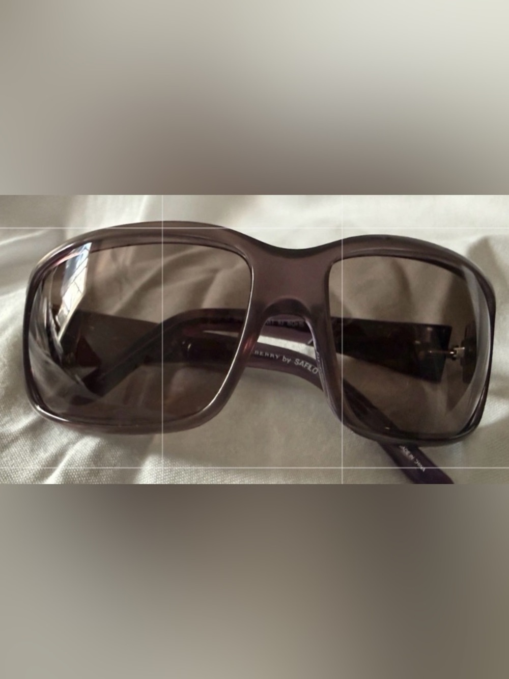 BURBERRY By Safilo B8417/S XM1 10 60mm Purple Novacheck Sunglasses